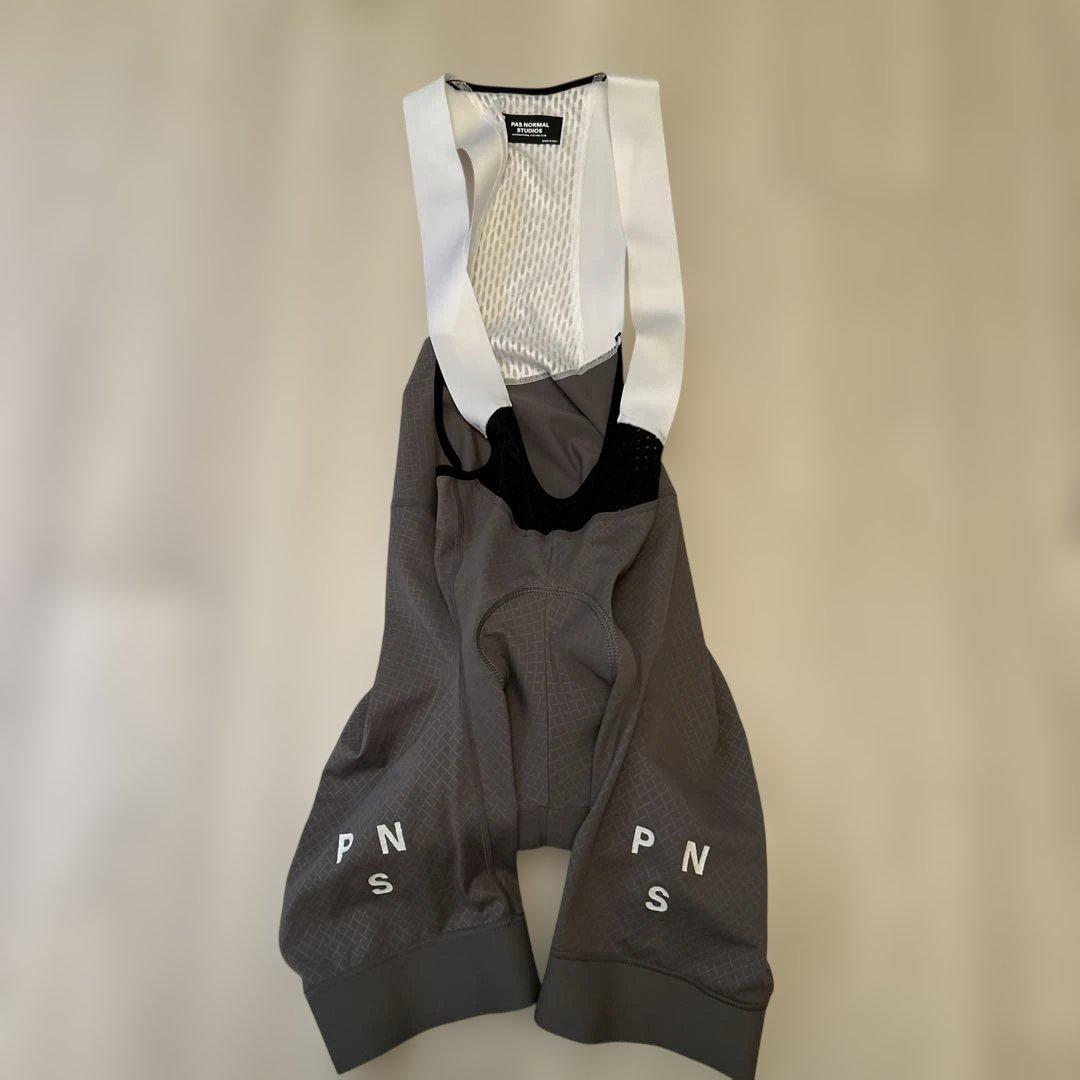 PAS NORMAL STUDIOS ビブタイツ Sサイズ グレー