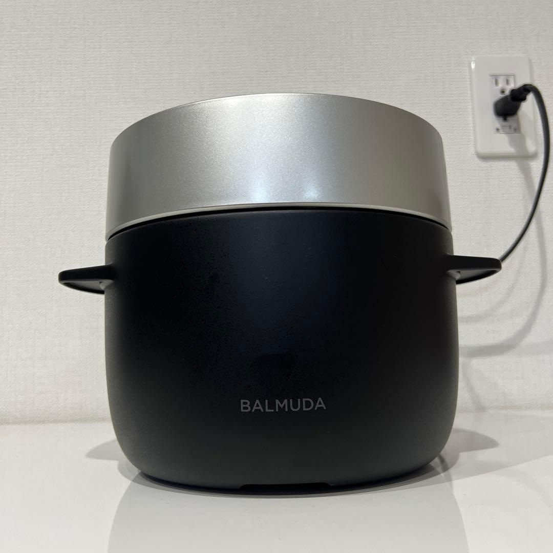【９月末まで特価】美品　BALMUDA 炊飯器 3合炊き　K03A バルミューダ
