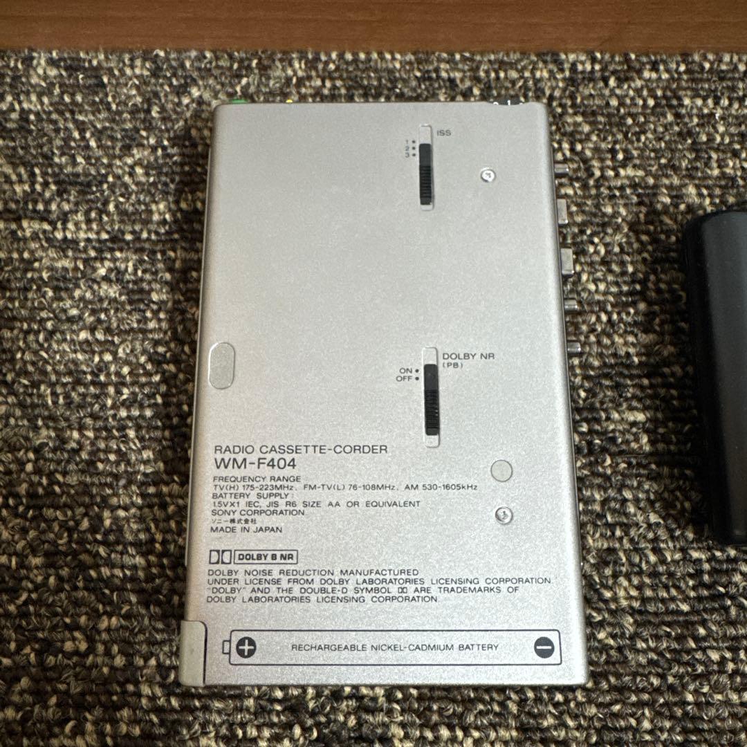 SONY WM-EX808HG カセットプレーヤー　ジャンク WM-F404