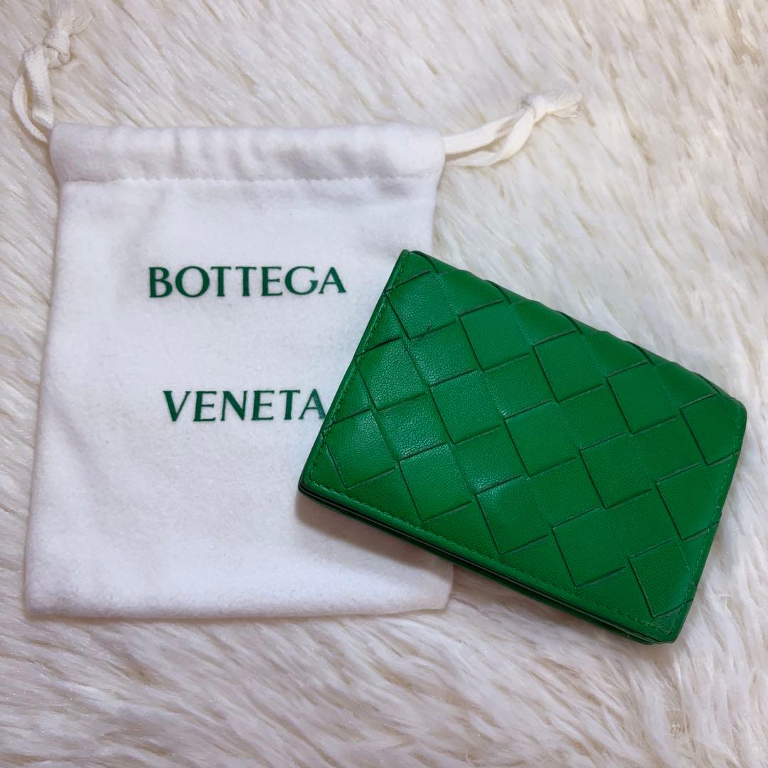 美品 BOTTEGA VENETA イントレチャート 名刺入れ カードケース