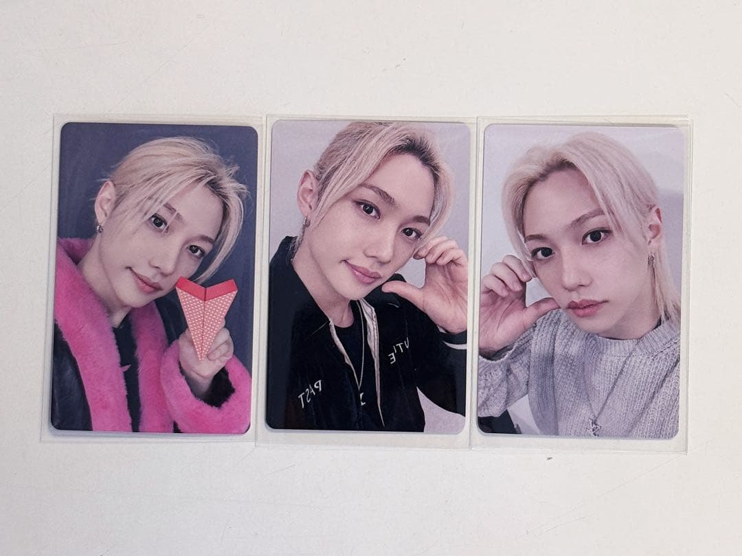 スキズ　フィリックス　DOIT yizhiyuポップアップ特典トレカ3枚セット