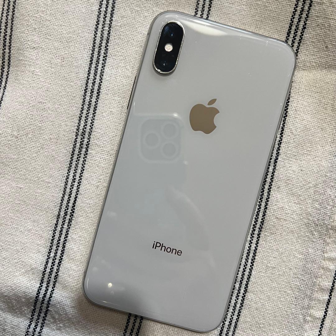 ！！Apple iPhone X シルバー 本体！！