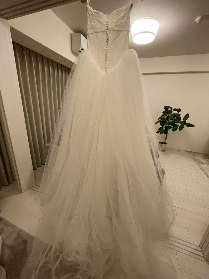 【1/10まで限定】VERAWANG バレリーナ 1G029 ＊くるみボタン仕様