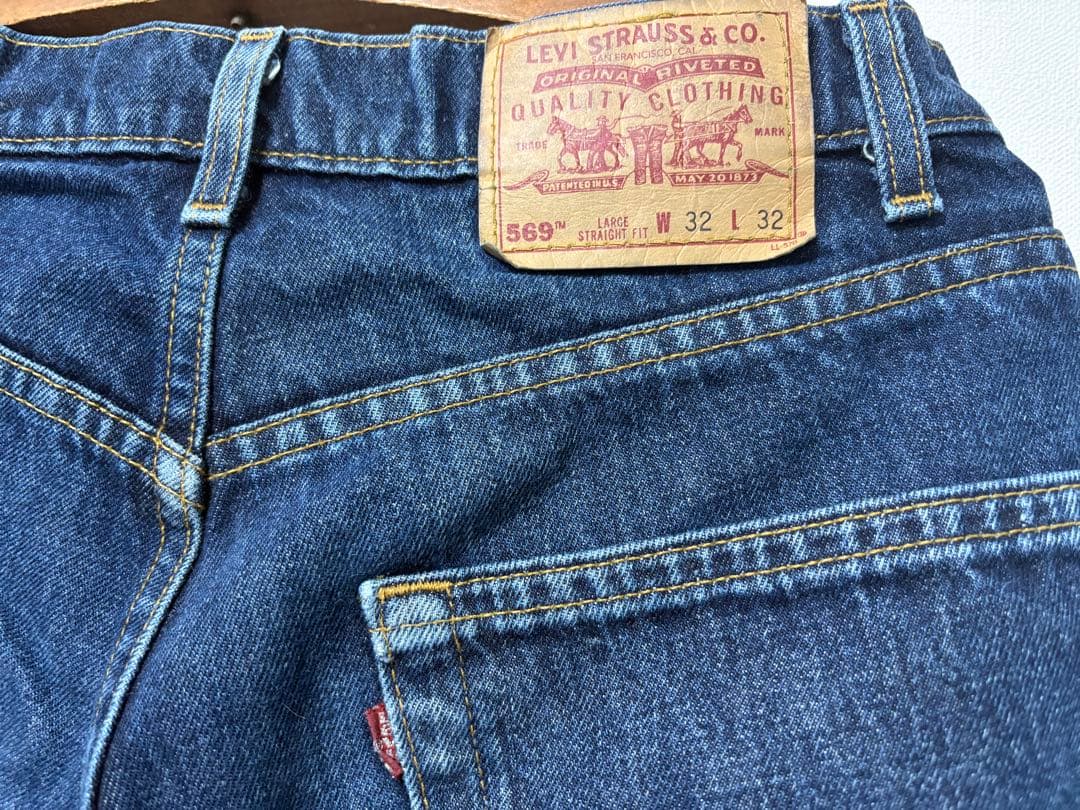 ヴィンテージ90s LEVI’S 569 USA製　リーバイスシルバータブ565