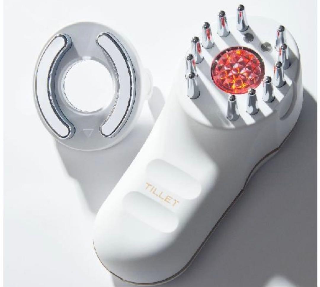 中古未使用　WQC 本格美顔器 TILLET（ティレット）ホワイト