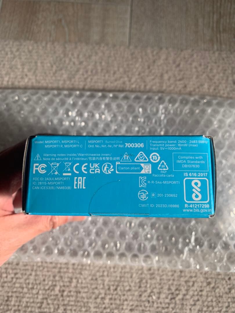 Sennheiser Momentum Sport ワイヤレスイヤホン