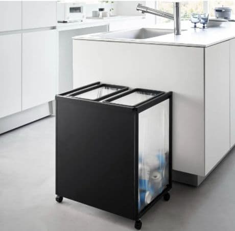 ☆こじろ☆tower Yamazaki ダストボックス 45L ブラック