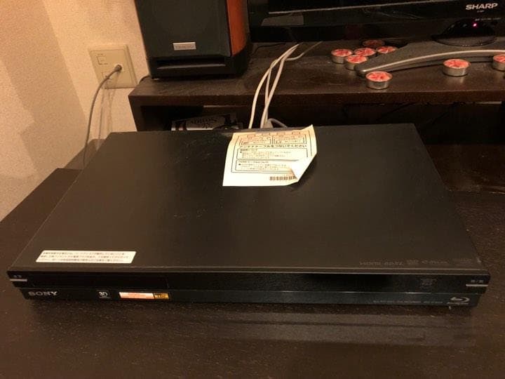 SONY　ブルーレイディスク/DVDレコーダー
