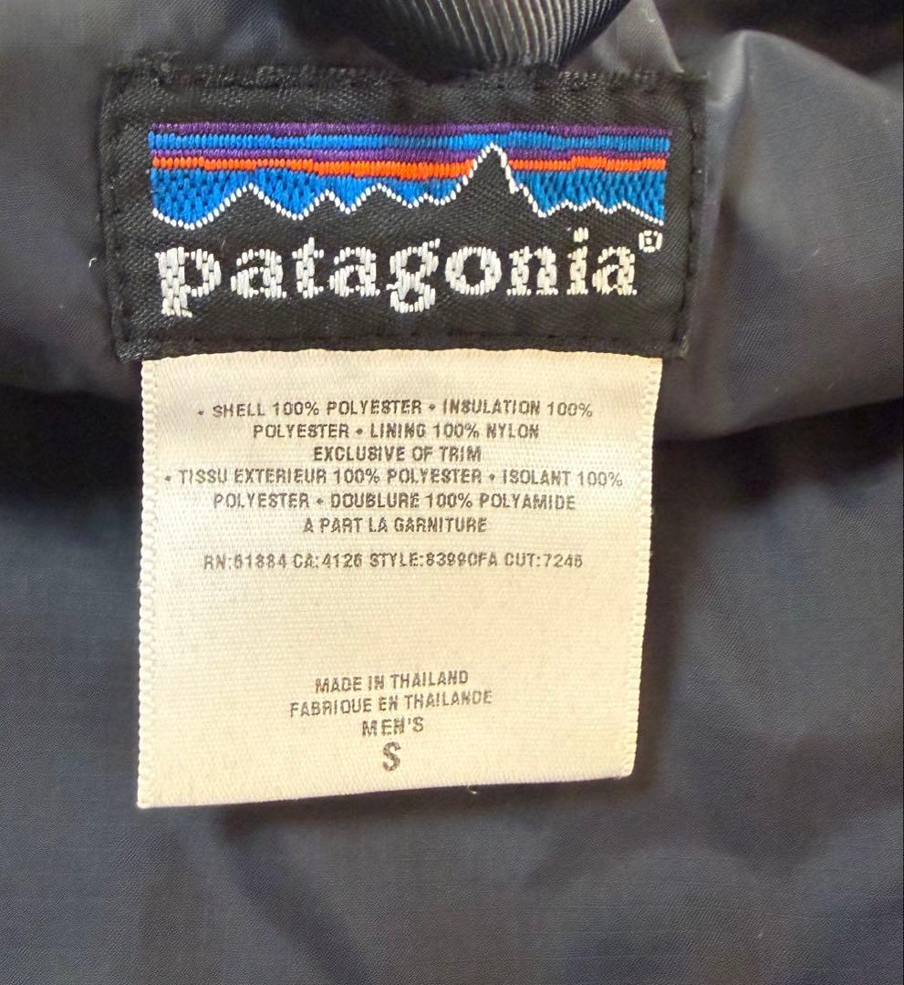 た*様 00s Patagonia パフジャケット ブラック 中綿