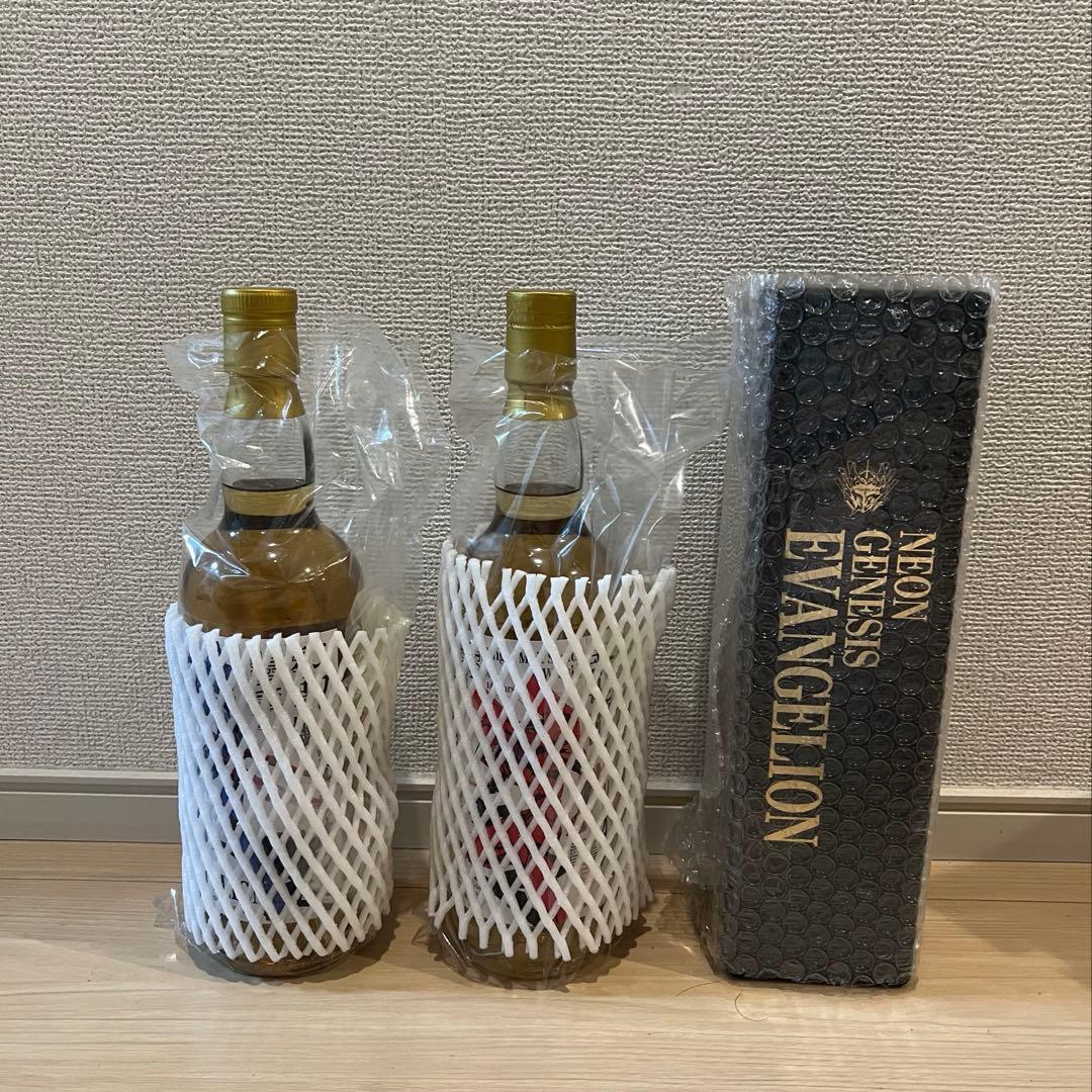 【限定品】新世紀エヴァンゲリオン　ウイスキー　3本セット