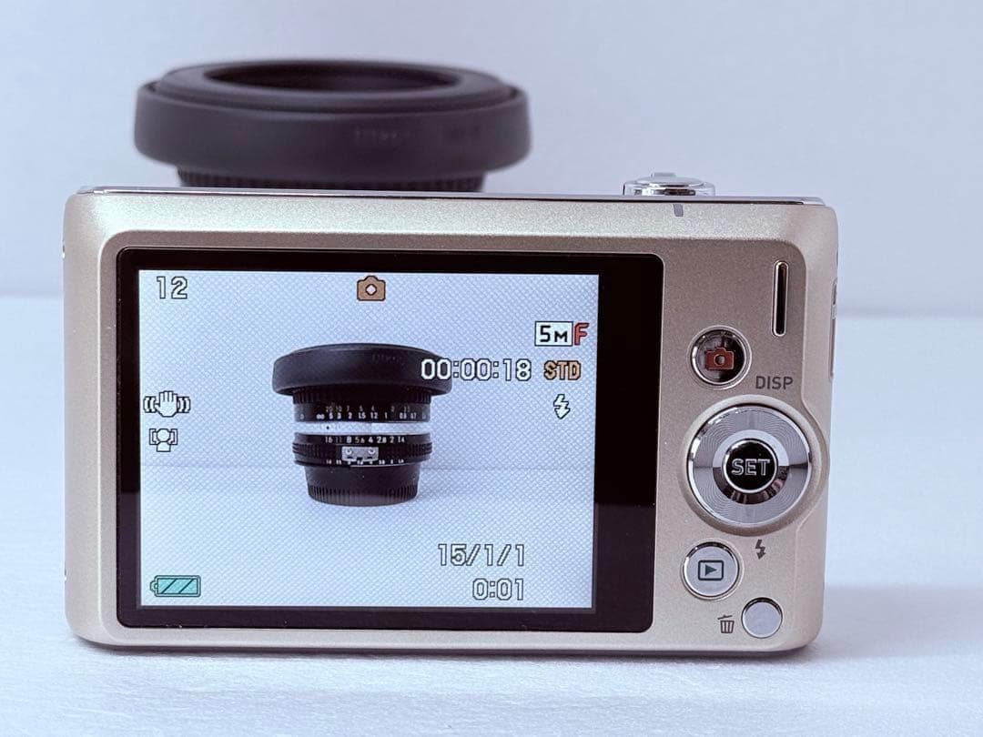 CASIO EXILIM EX-ZS190 ゴールド 動作確認済 コンデジ 人気