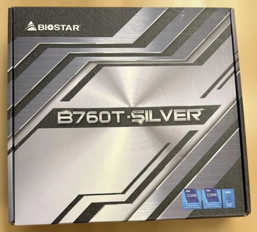 BIOSTAR B760T-SILVER Mini-ITX マザーボード 難あり