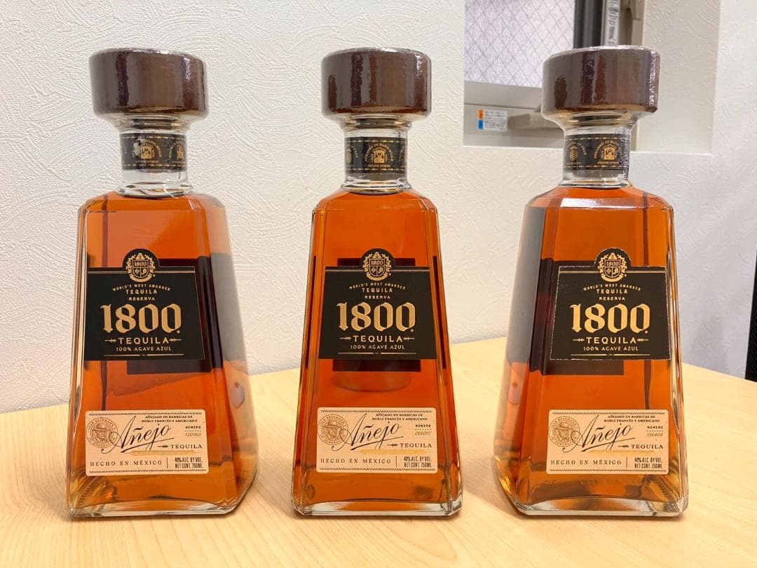 正規品！未開栓！アネホ テキーラ 1800 750ml 3本セット