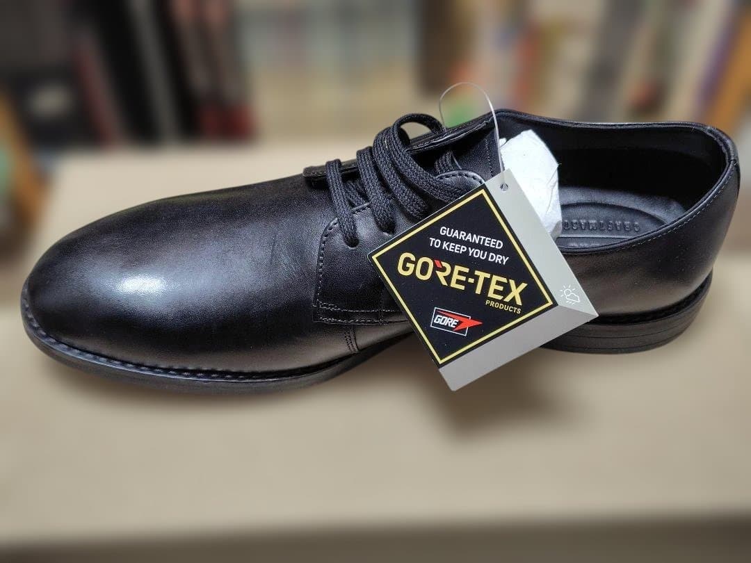 Clarks Ronnie Walk ブラックレザー メンズ UK7G 未使用