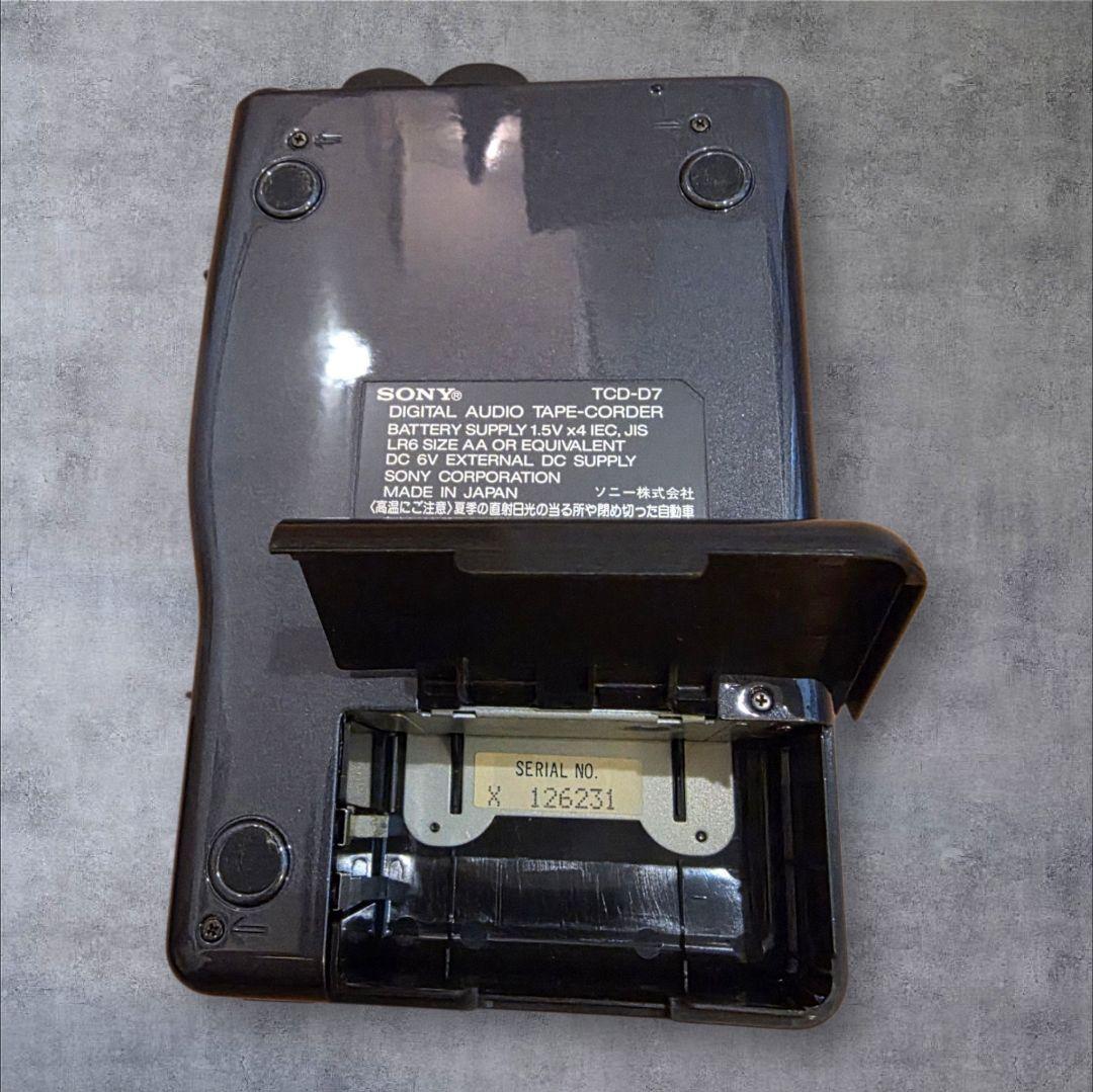 SONYソニー WALKMAN DAT TCD-D7 【ジャンク品】