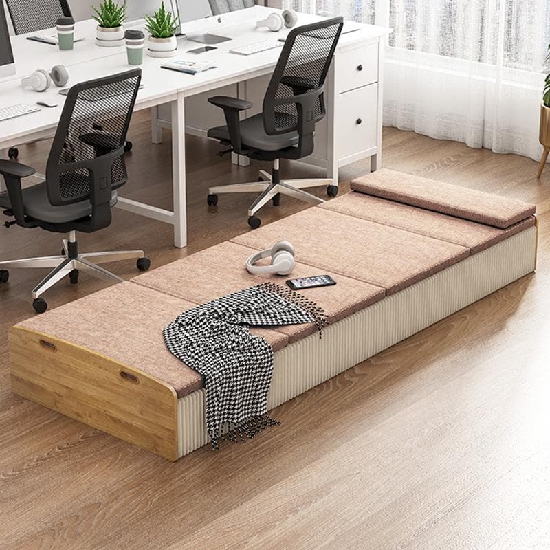 ペーパー折りたたみベッド幅90㎝高さ16㎝組立不要マットレス付き 軽量 通気性