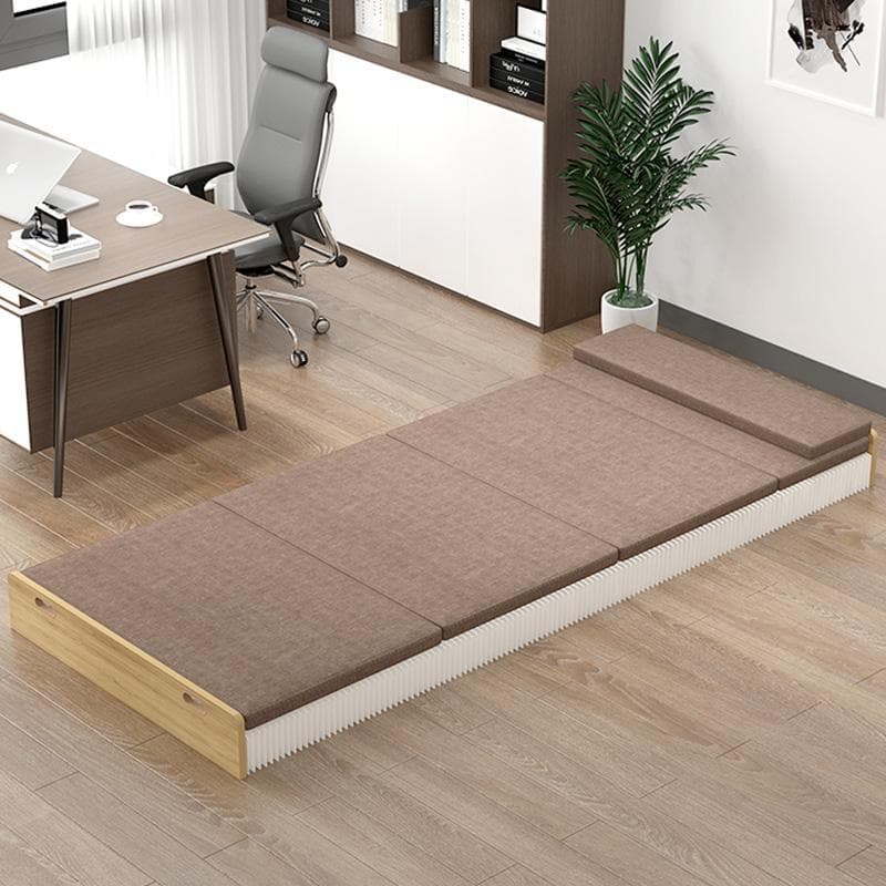 ペーパー折りたたみベッド幅90㎝高さ16㎝組立不要マットレス付き 軽量 通気性