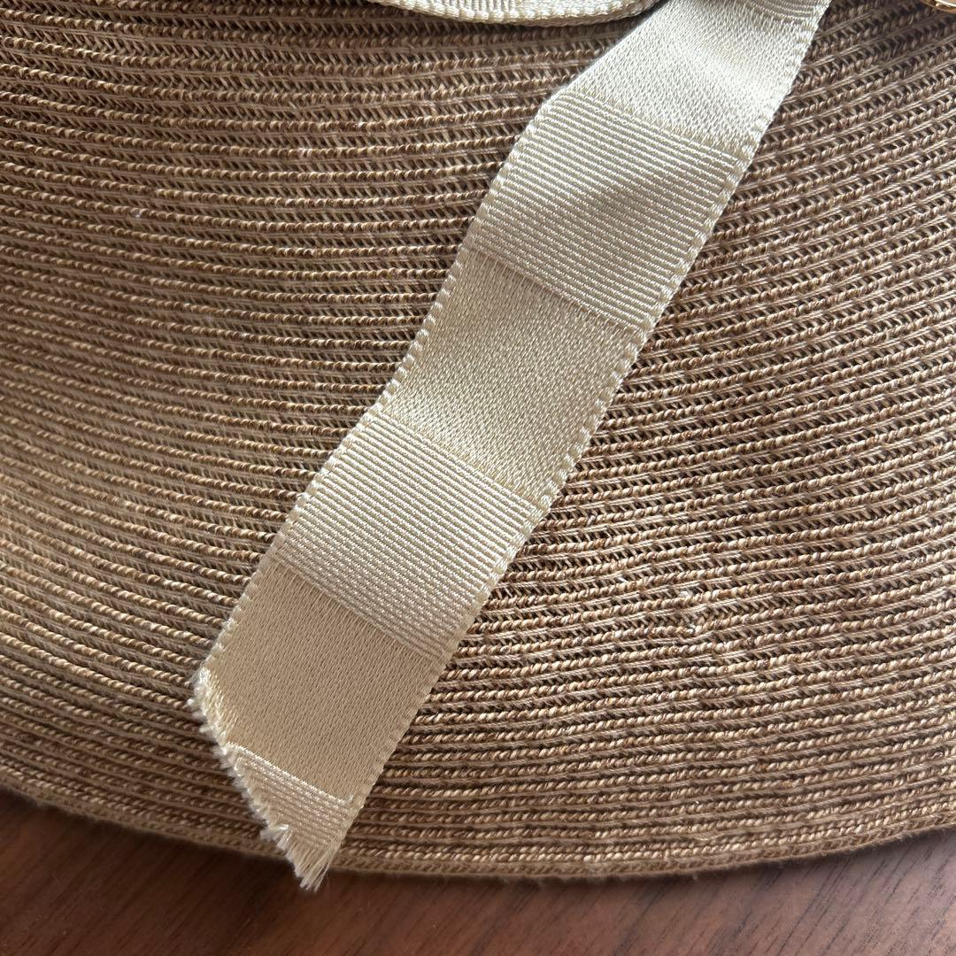 【美品】Athena New York 麦わら帽子 アシーナニューヨークレース❁