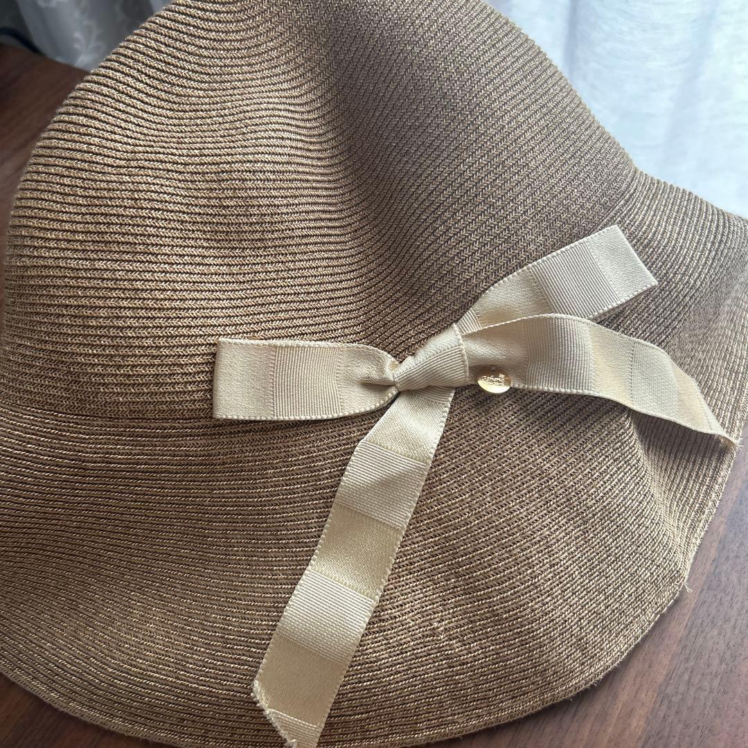 【美品】Athena New York 麦わら帽子 アシーナニューヨークレース❁