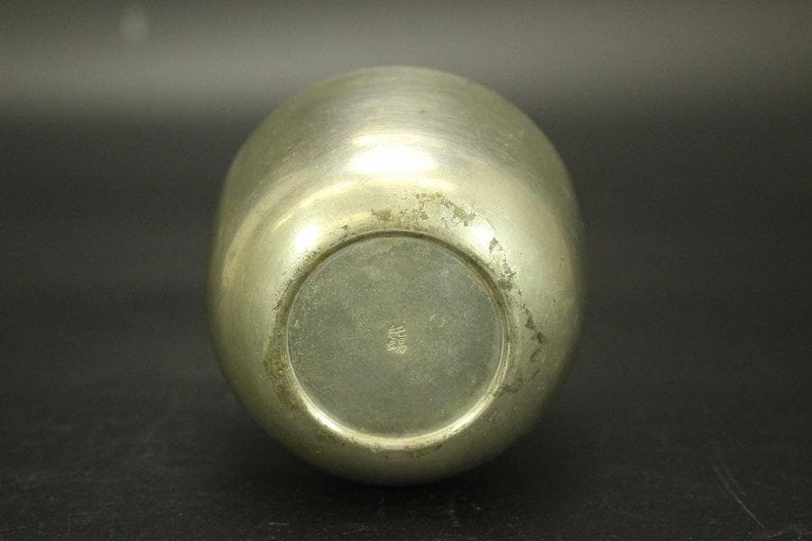 茶道具 錫 棗 茶壷 煎茶(A548)