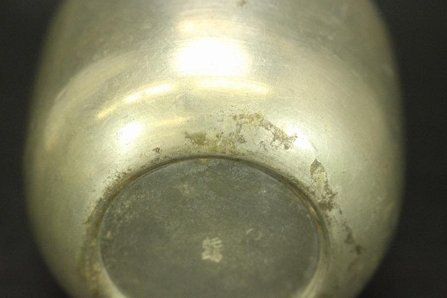 茶道具 錫 棗 茶壷 煎茶(A548)