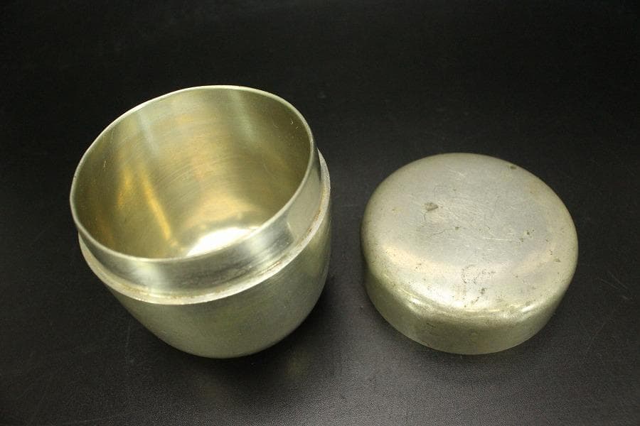 茶道具 錫 棗 茶壷 煎茶(A548)
