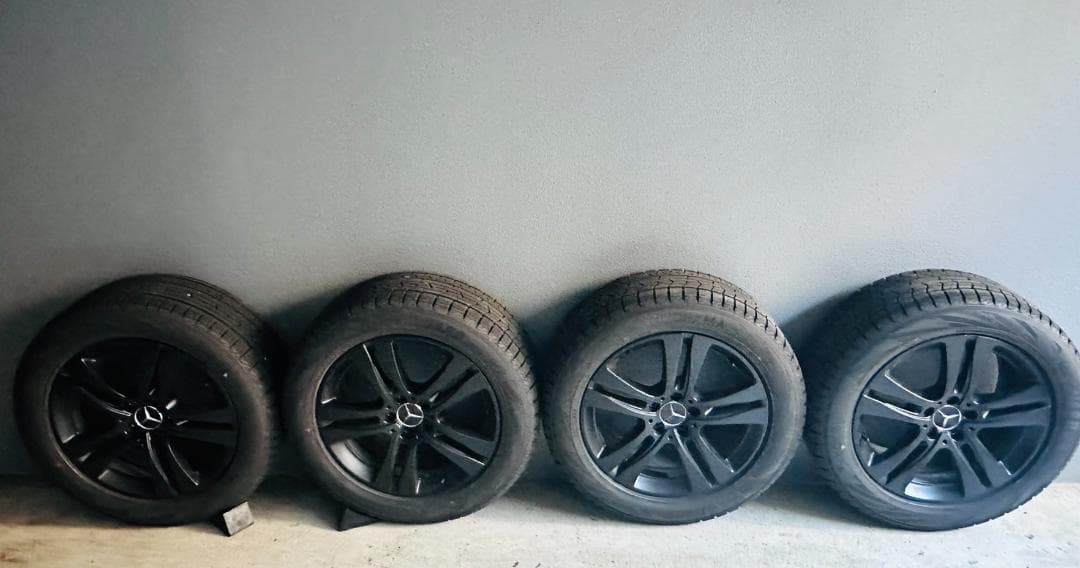 【極美品】ベンツW222純正 マットブラック塗装＆ほぼ新品 iG70