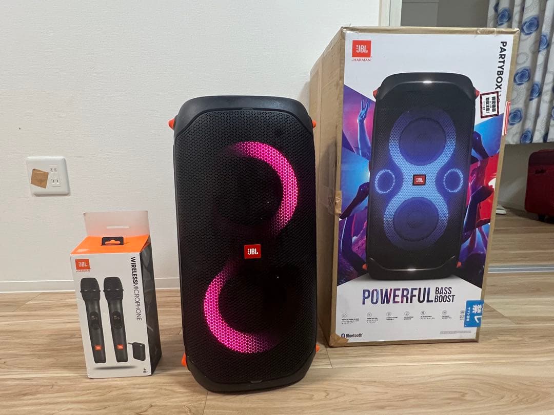 【ほぼ未使用・美品】JBL PartyBox 110 & ワイヤレスマイクセット
