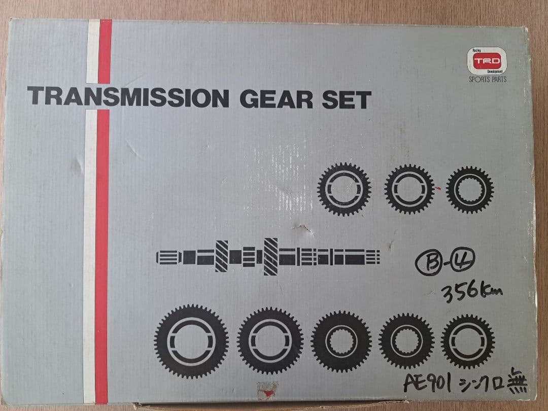 TRDクロスミッション C56•C52用タイプB中古④ 決勝走行356Km使用