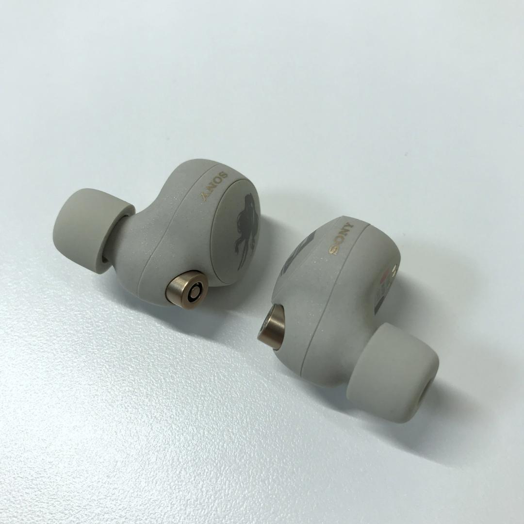 【希少/美品】SONY WF-1000XM4 初音ミクモデル シルバー イヤホン