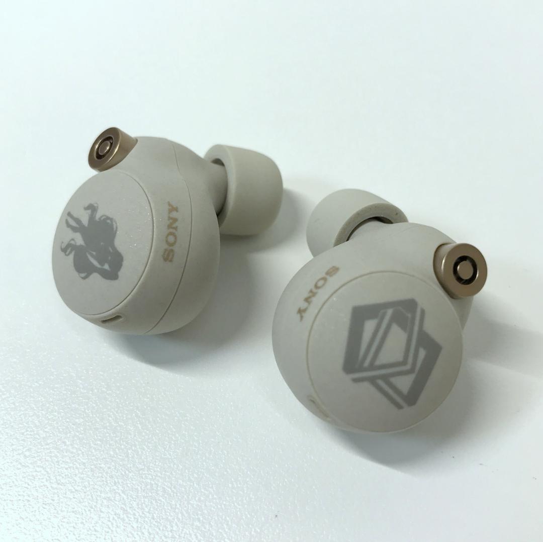 【希少/美品】SONY WF-1000XM4 初音ミクモデル シルバー イヤホン