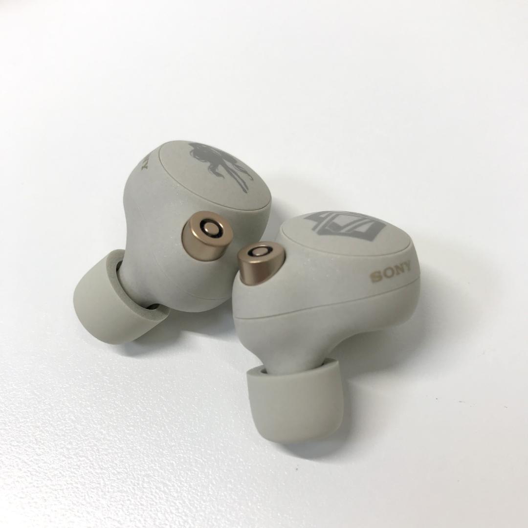 【希少/美品】SONY WF-1000XM4 初音ミクモデル シルバー イヤホン
