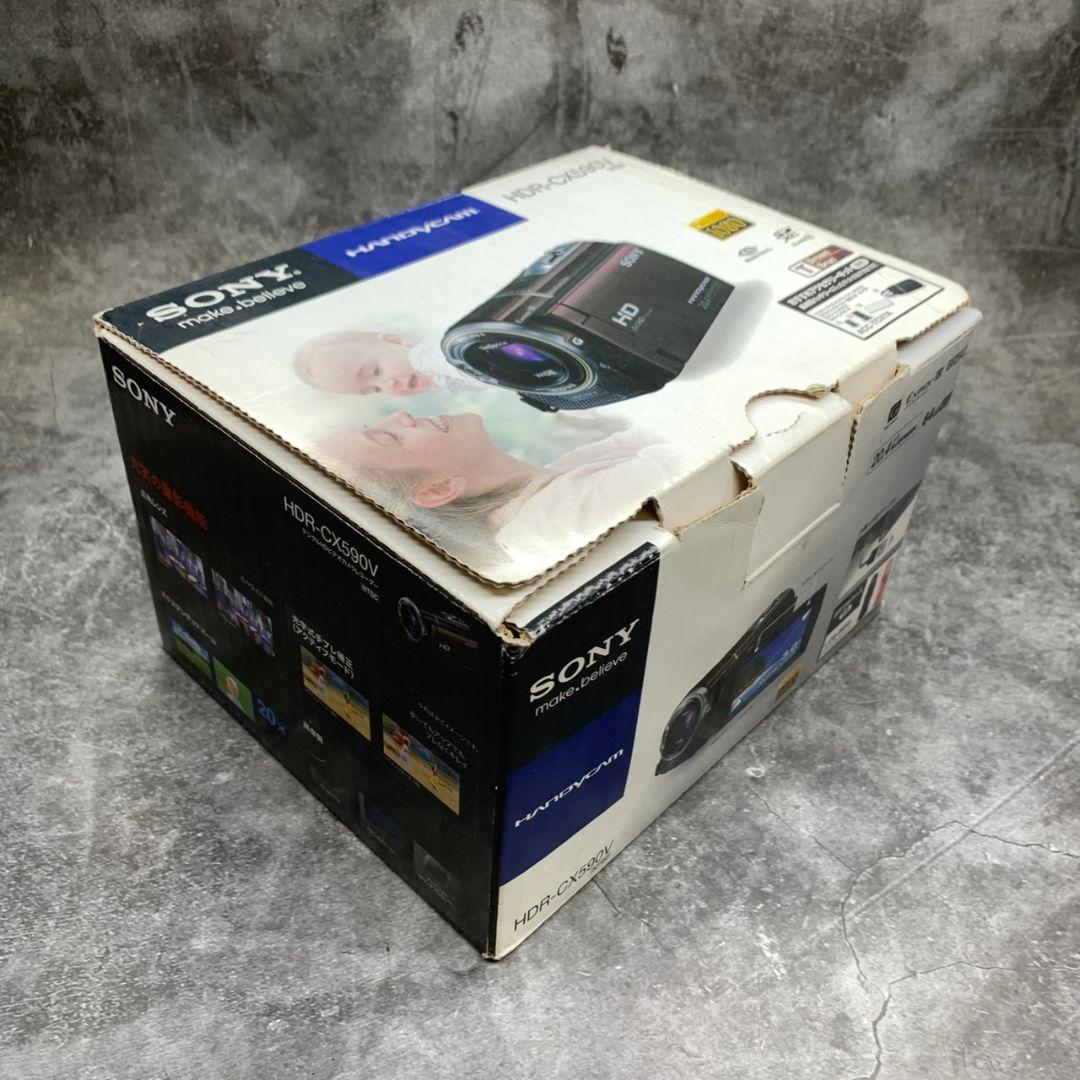 H038\" SONY Handycam HDR-CX590V ビデオカメラ
