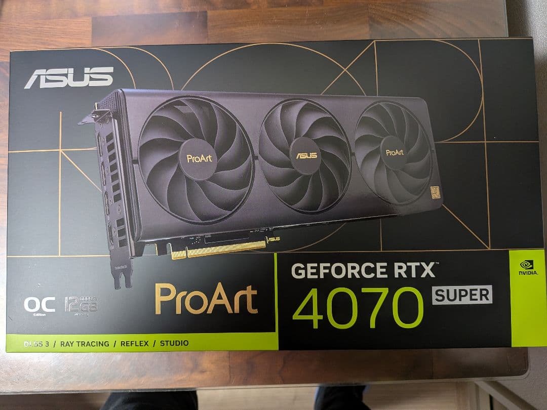 グラフィックボード・グラボ・ビデオカード ASUS ProArt GeForce RTX 4070 SUPER 12GB