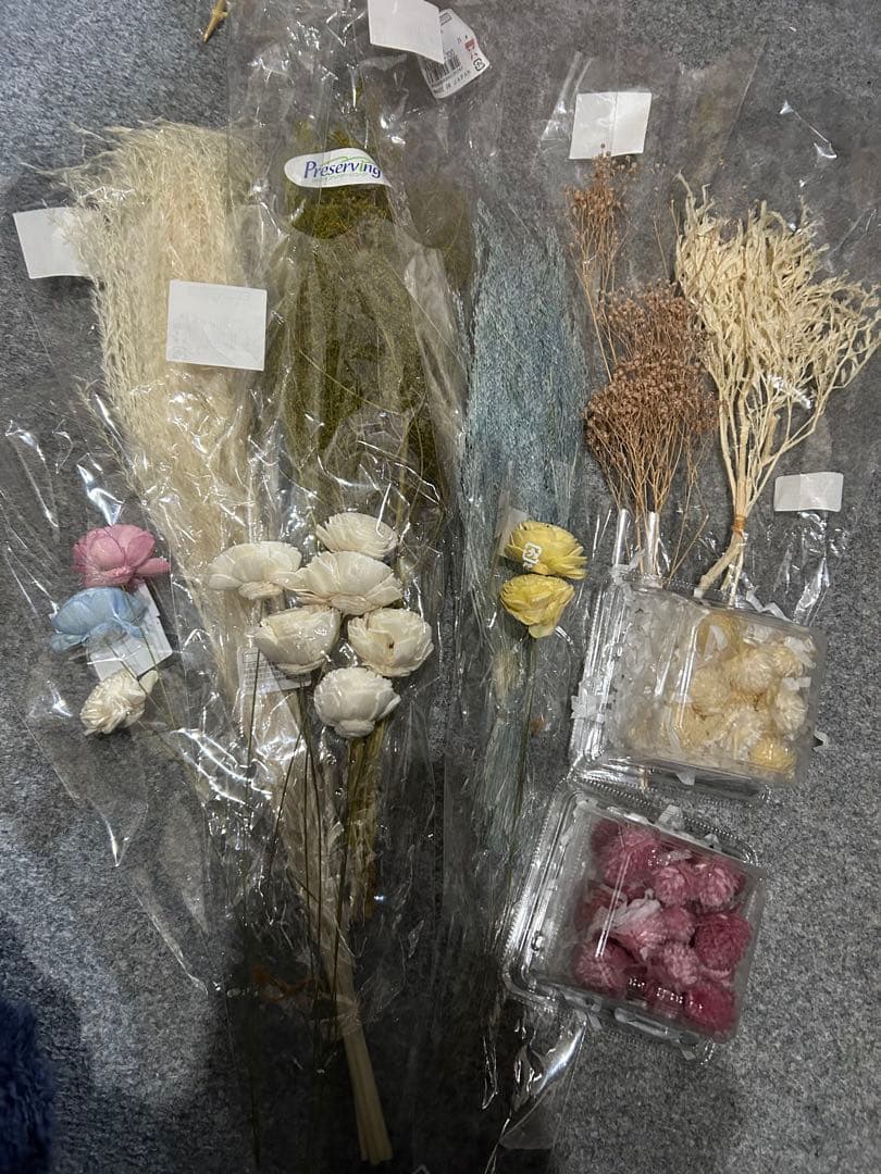 プリザーブドフラワー　花材　セット　大量