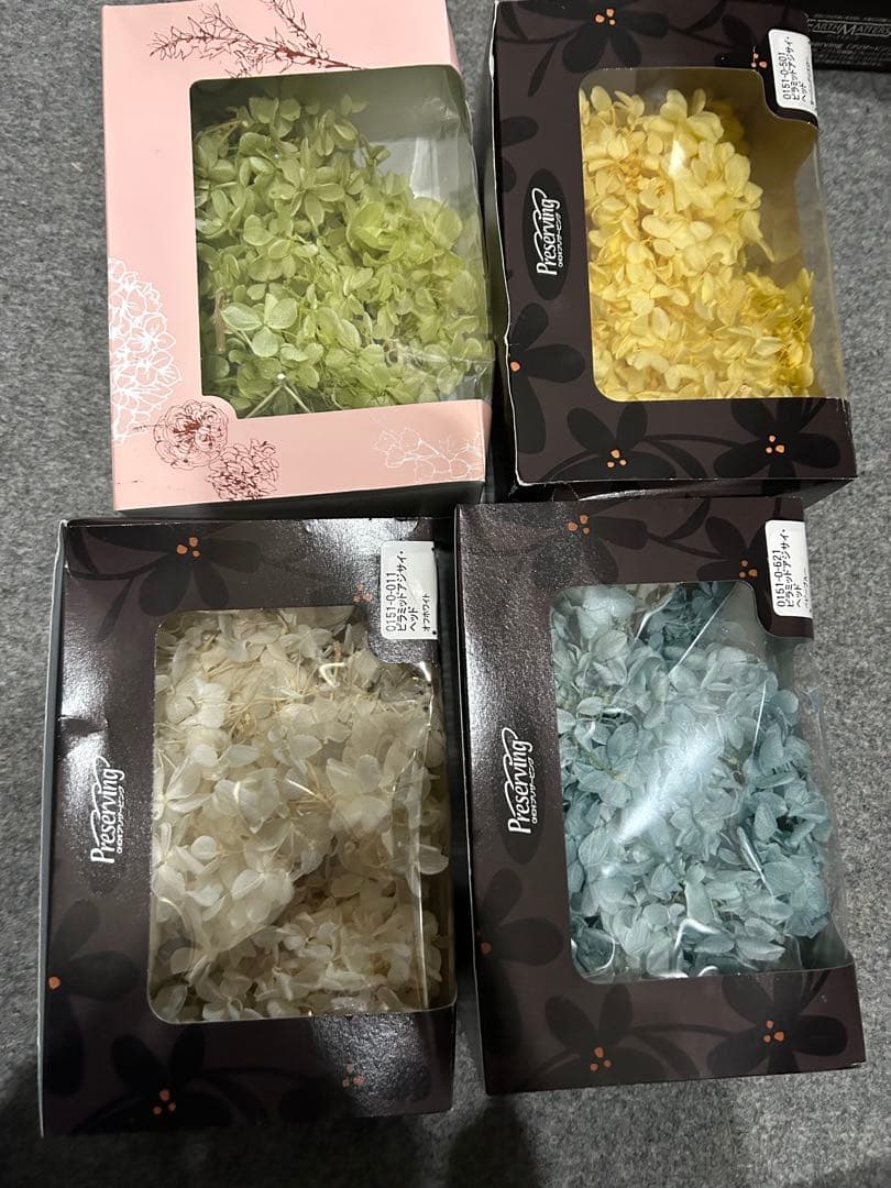 プリザーブドフラワー　花材　セット　大量