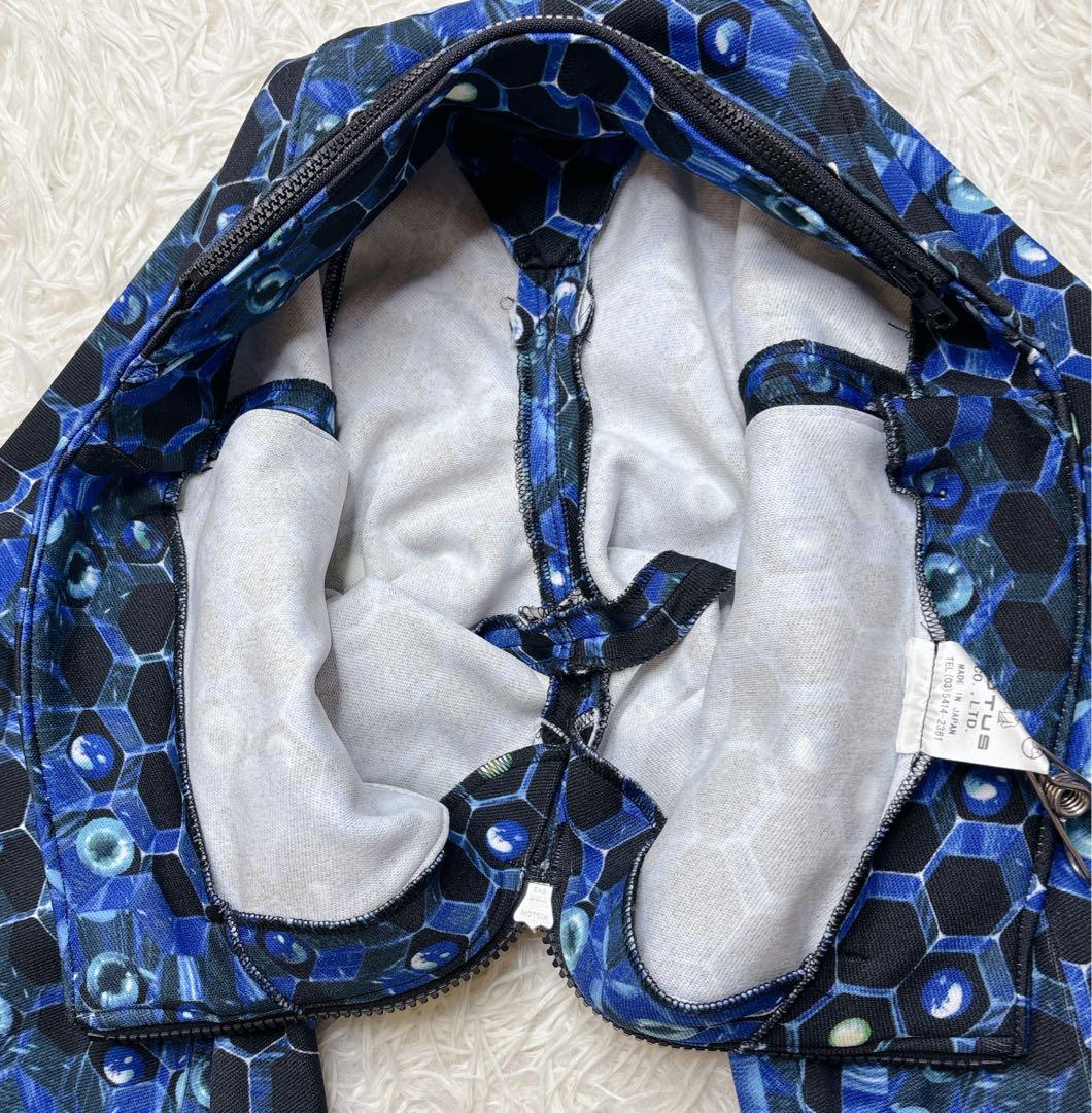 美品✨FOTUS フェトウス 細胞柄 フレアパンツ S サイバー系 y2k 総柄