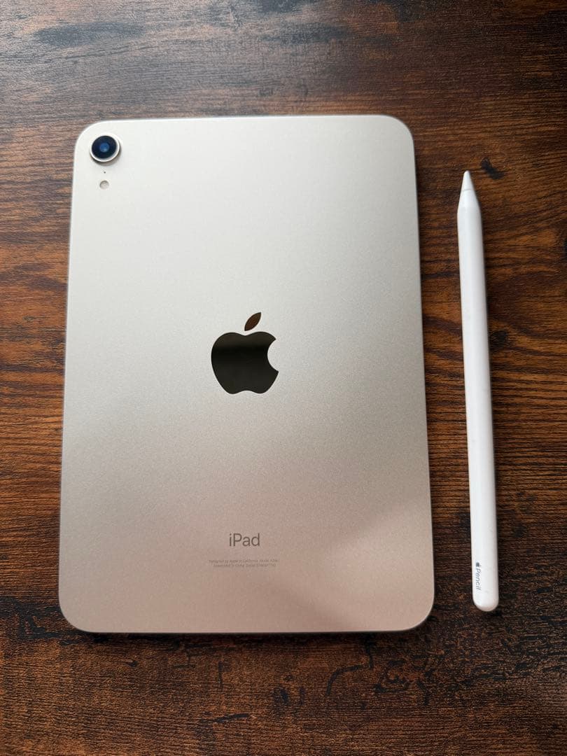 バッテリー100%iPad mini6 64GB 純正Apple Pencil2
