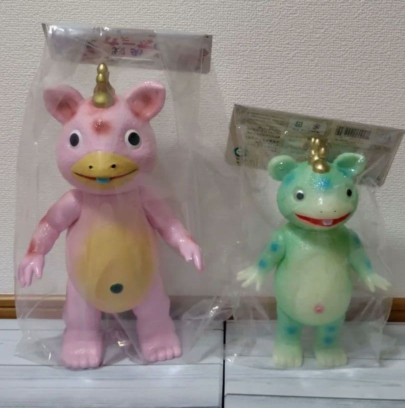 （おまけ付）マルサン　ブースカ450 昭和ピンクイメージ ver.　ソフビ