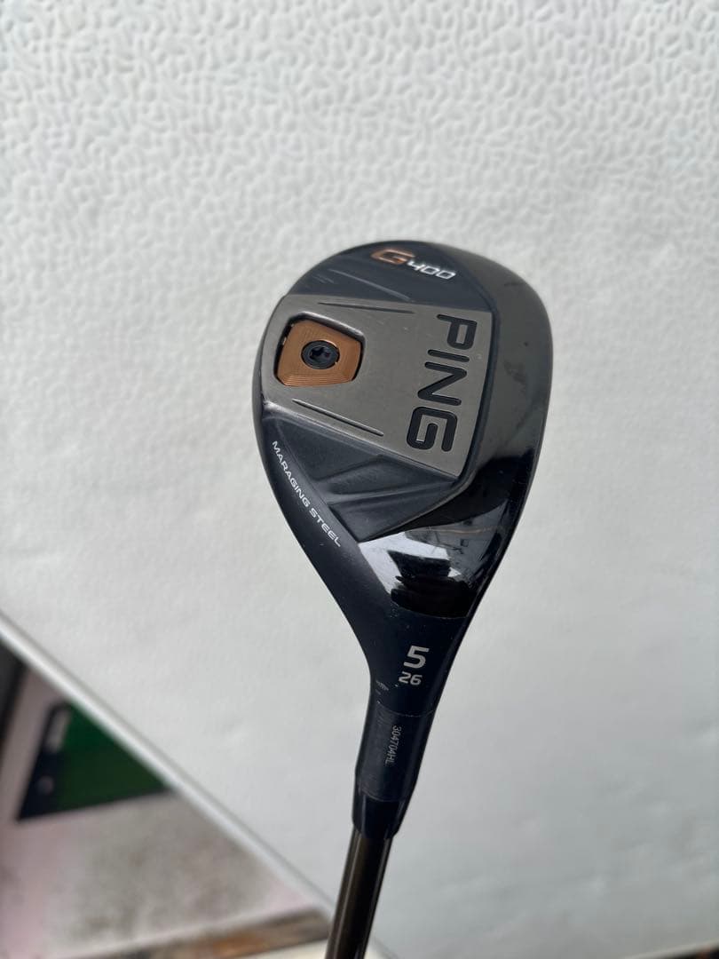 名器　希少　PING G400 5番ユーティリティ