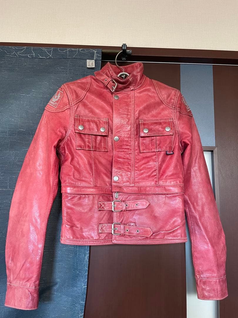美品‼️Belstaff ‼️レディースライダーズレザージャケット