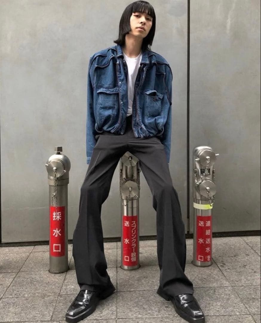 both paris 20AW gang loafer HIYADAM着用