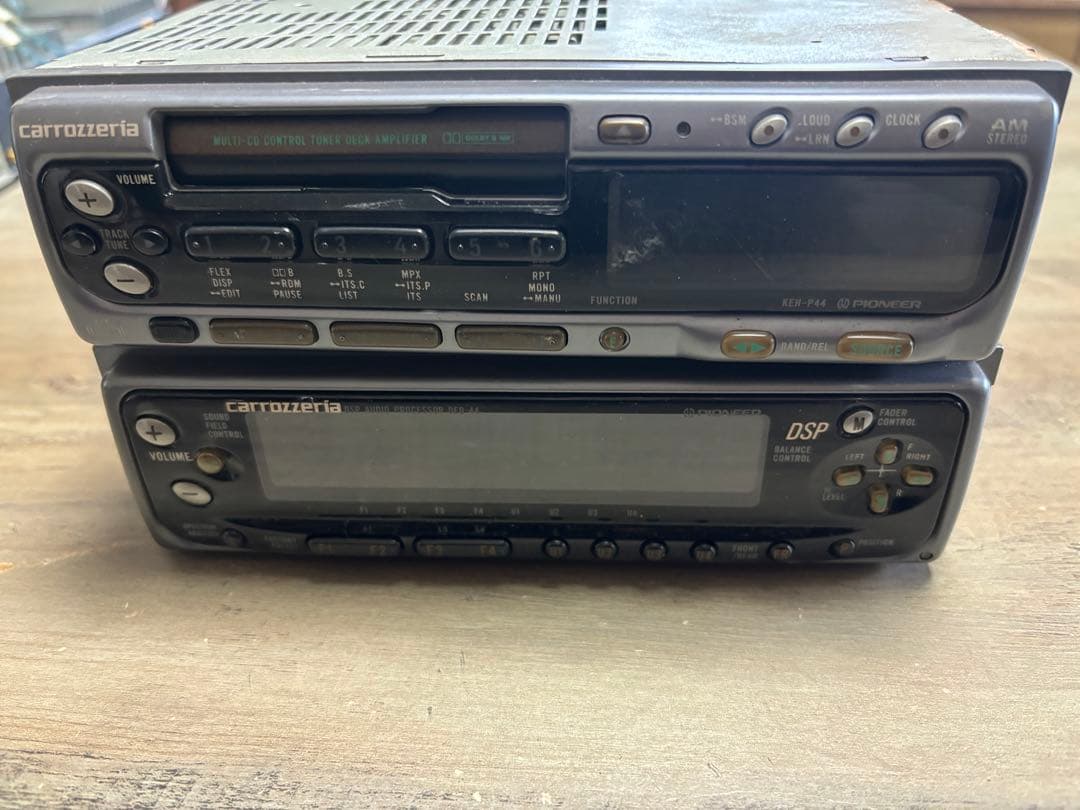 カーオーディオ Pioneer carrozzeria KEH-P44+DEQ-44 DSP