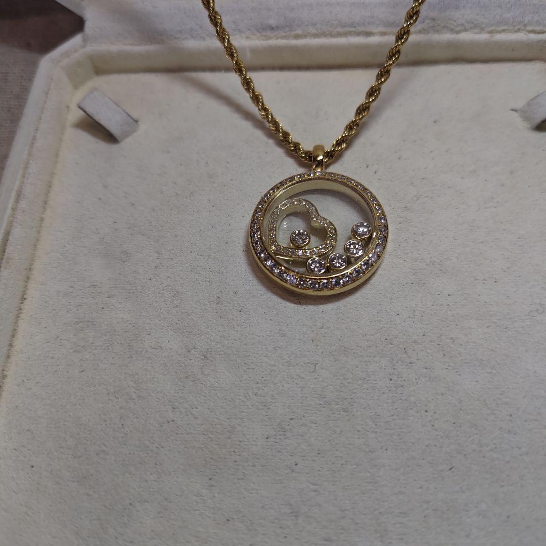 ショパール社デザインダイヤモンドネックレス