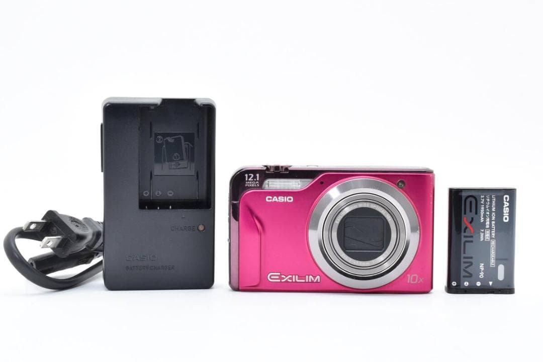 美品 カシオ　CASIO EXILIM EX-H10 ピンク ＃A333