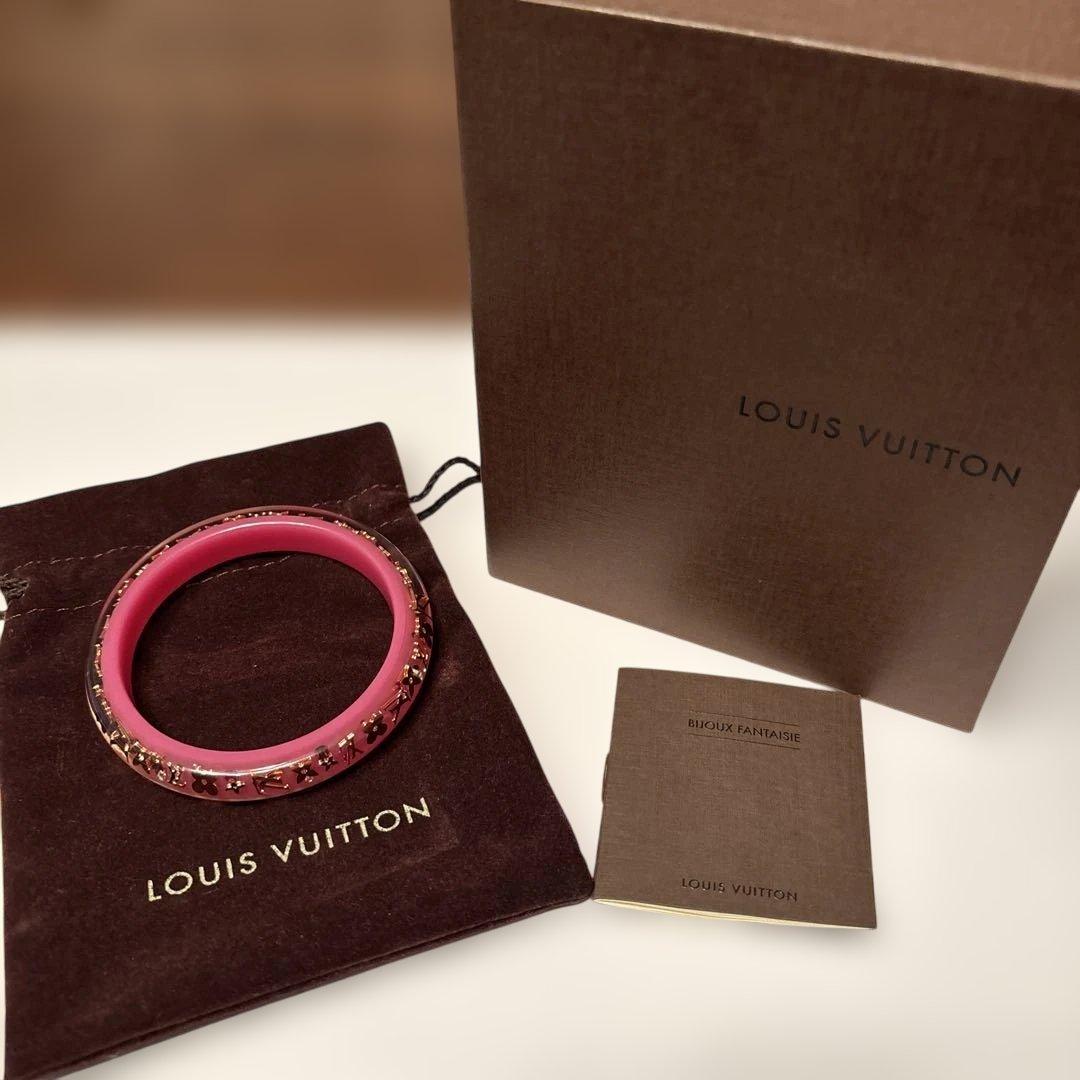 LOUIS VUITTON ピンク バングル