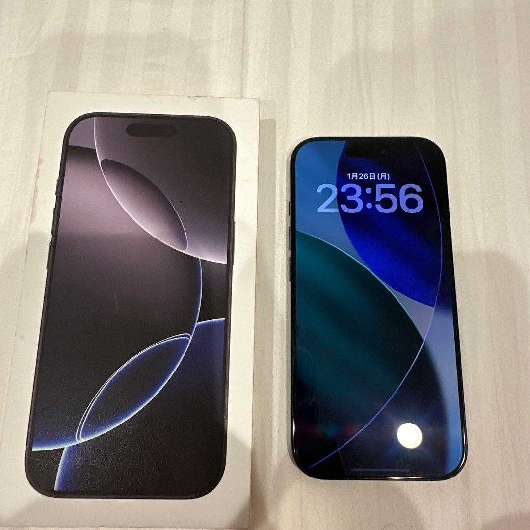 iPhone16pro 128GB ブラックチタニウム