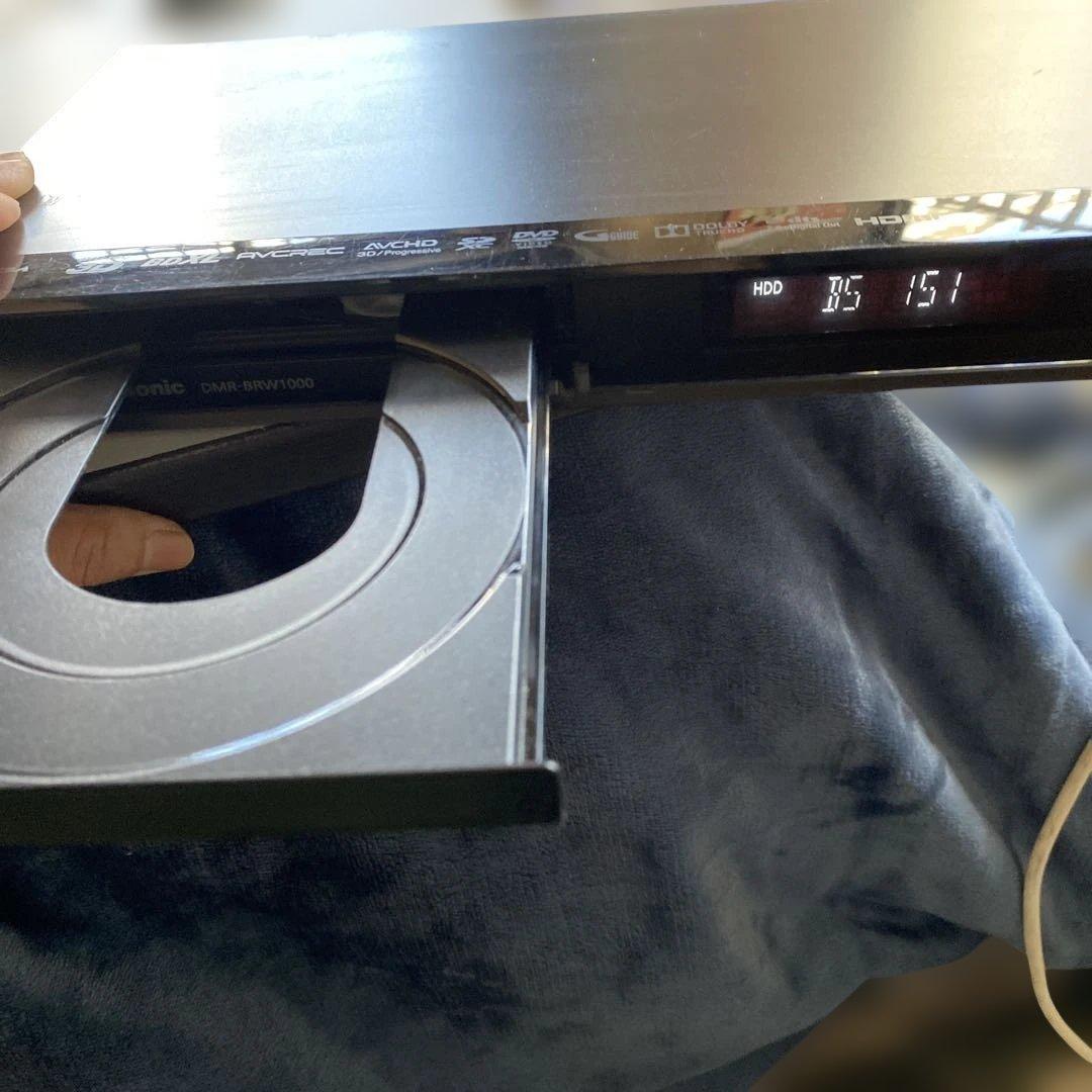 【中古品】Panasonic DMR-BRW1000 Blu-rayレコーダー