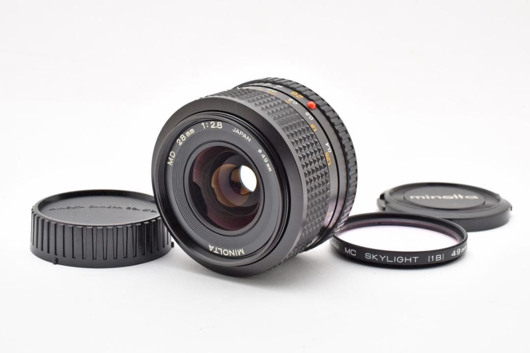 Minolta New MD 28mm F2.8 ミノルタレンズ #7692