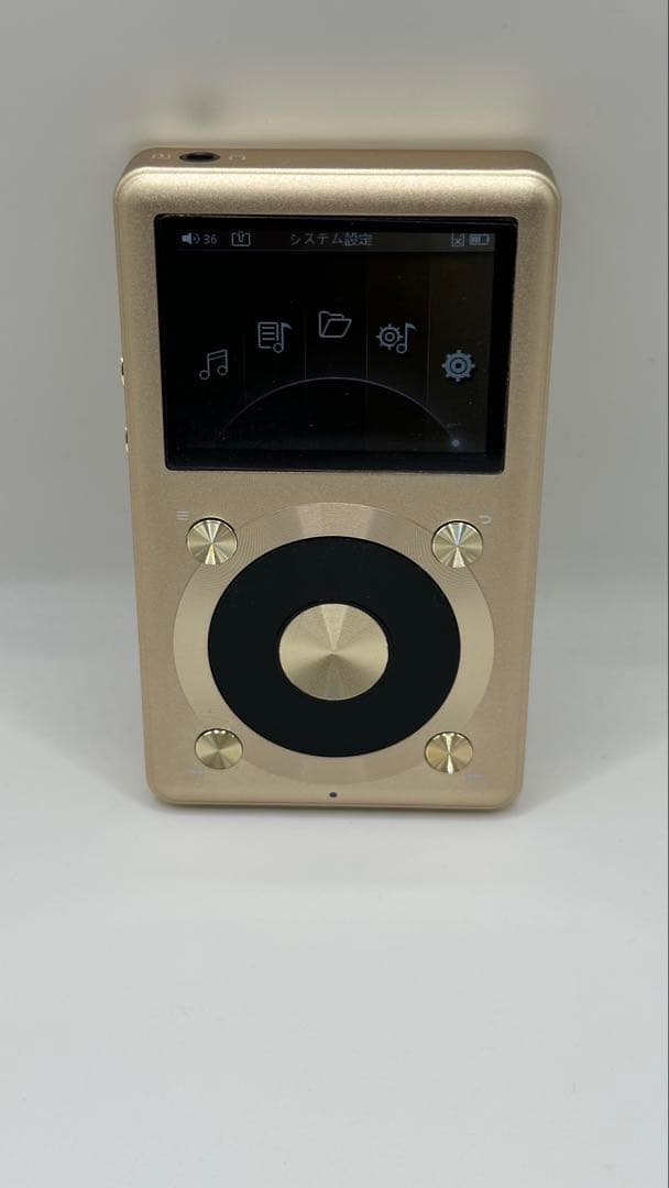 Fiio X1 本体+ケース ゴールド